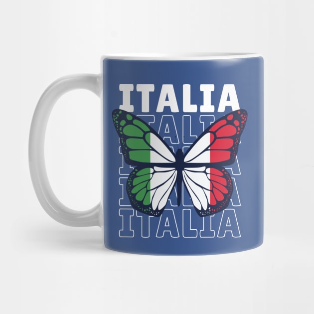 I Love Italy // Italian Flag // Italian Pride by SLAG_Creative